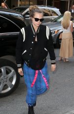 CARA DELEVINGNE Out and About in New York 05/04/2015