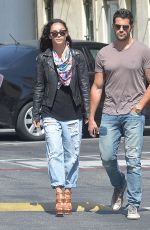 CARA SANTANA and Jesse Metcalfe Out and About in Los Angeles 05/04/2015