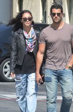CARA SANTANA and Jesse Metcalfe Out and About in Los Angeles 05/04/2015