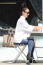 CARA SANTANA Out for Lunch in Los Angeles 05/12/2015
