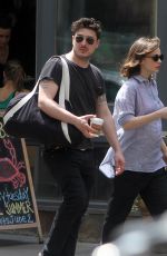 CAREY MULLIGAN and Marcus Mumford Out in New York 05/12/2015