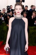 CAREY MULLIGAN at MET Gala 2015 in New York