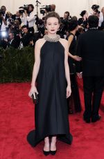 CAREY MULLIGAN at MET Gala 2015 in New York