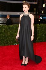 CAREY MULLIGAN at MET Gala 2015 in New York