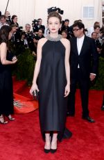 CAREY MULLIGAN at MET Gala 2015 in New York