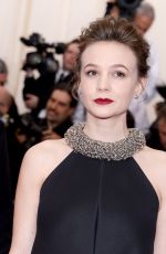 CAREY MULLIGAN at MET Gala 2015 in New York