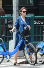 CAREY MULLIGAN Out and About in New York 05/28/2015