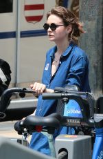CAREY MULLIGAN Out and About in New York 05/28/2015