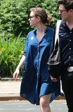 CAREY MULLIGAN Out and About in New York 05/28/2015