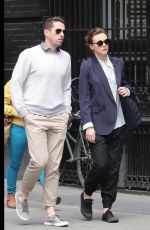 CAREY MULLIGAN Out Shopping in New York 05/01/2015