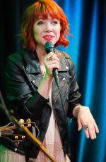 CARLY RAE JEPSEN at Q102 Studios in Pennsylvania