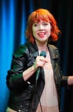 CARLY RAE JEPSEN at Q102 Studios in Pennsylvania