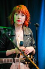 CARLY RAE JEPSEN at Q102 Studios in Pennsylvania