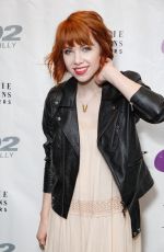 CARLY RAE JEPSEN at Q102 Studios in Pennsylvania