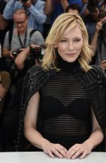CATE BLANCHETT at Carol Photocall in Cannes