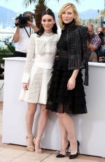 CATE BLANCHETT at Carol Photocall in Cannes