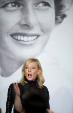 CATE BLANCHETT at Carol Press Conference at Cannes Film Festival