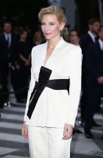CATE BLANCHETT at Giorgio Armani 40th Anniversary Boutique Cocktail Reception in Milan