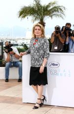 CATHERINE DENEUVE at La Tete Haute Photocall at 2015 Cannes Film Festival