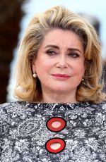 CATHERINE DENEUVE at La Tete Haute Photocall at 2015 Cannes Film Festival