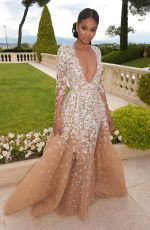 CHANEL IMAN at Amfar’s 2015 Cinema Against Aids Gala in Cap d’Antibes
