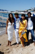 CHANEL IMAN at Dope Photocall at 2015 Cannes Film Festival