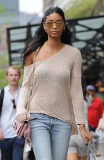 CHANEL IMAN in Jeans Out in New York 05/05/2015