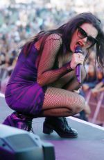 CHARLI XCX Performs at Rock in Rio USA in Las Vegas