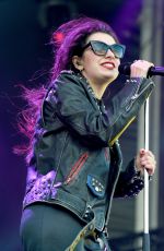 CHARLI XCX Performs at Rock in Rio USA in Las Vegas