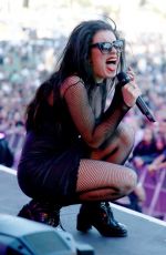 CHARLI XCX Performs at Rock in Rio USA in Las Vegas