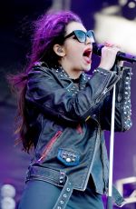 CHARLI XCX Performs at Rock in Rio USA in Las Vegas
