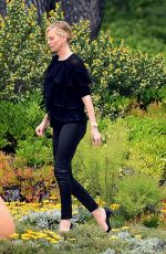 CHARLIZE THERON at Eden Roc Hotel in Cannes 05/13/2015