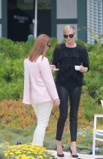 CHARLIZE THERON at Eden Roc Hotel in Cannes 05/13/2015