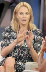 CHARLIZE THERON at Good Morning America in New York