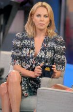 CHARLIZE THERON at Good Morning America in New York