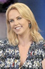 CHARLIZE THERON at Good Morning America in New York