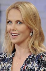 CHARLIZE THERON at Good Morning America in New York