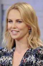 CHARLIZE THERON at Good Morning America in New York