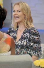 CHARLIZE THERON at Good Morning America in New York