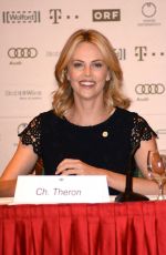 CHARLIZE THERON at Life Ball Press Conference in Vienna