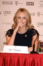 CHARLIZE THERON at Life Ball Press Conference in Vienna