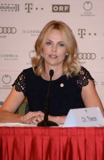 CHARLIZE THERON at Life Ball Press Conference in Vienna