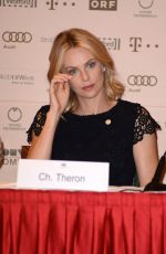 CHARLIZE THERON at Life Ball Press Conference in Vienna