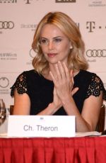 CHARLIZE THERON at Life Ball Press Conference in Vienna