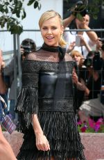 CHARLIZE THERON at Mad Max: Fury Road Photocall in Cannes