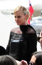 CHARLIZE THERON at Mad Max: Fury Road Photocall in Cannes