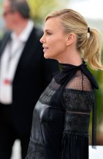 CHARLIZE THERON at Mad Max: Fury Road Photocall in Cannes