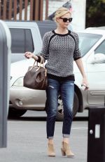CHARLIZE THERON Out and About in Hollywood 05/26/2015