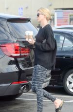 CHARLIZE THERON Out for Coffee in Hollywood 05/21/2015