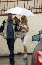CHARLOTTE MCKINNEY at DWTS Rehearsals in Los Angeles 05/14/2015
